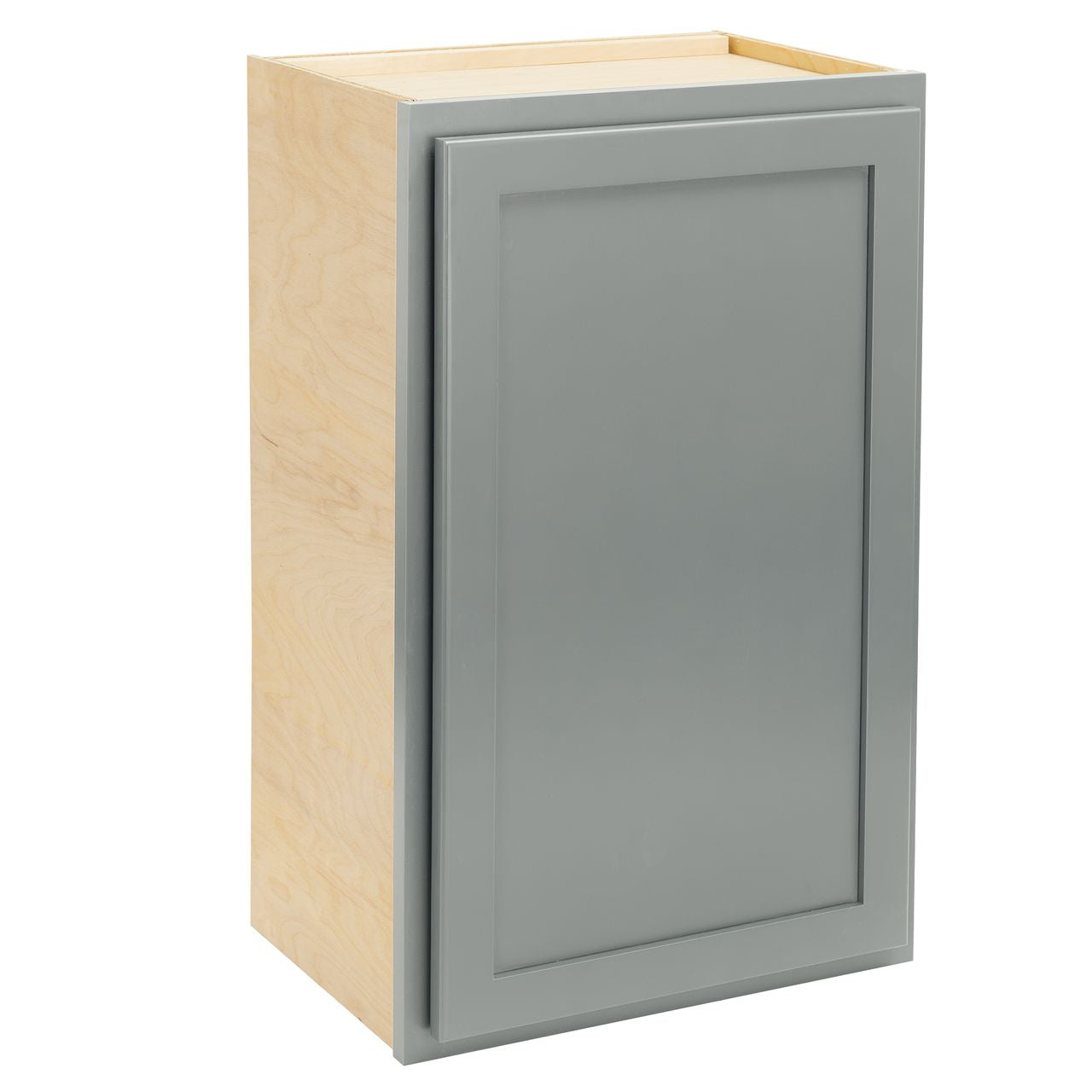 Quicklock Magnetic Gray Wall Cabinet - Single Door