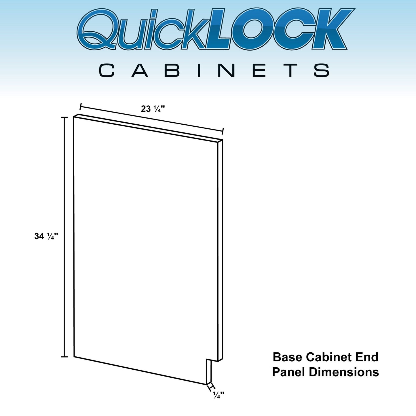 Left and Right Base Cabinet End Panel Raw Maple