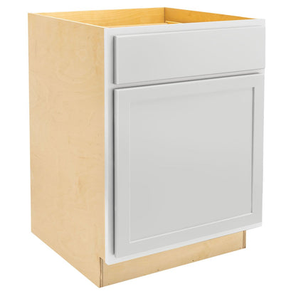 12" - 24" Kitchen Cabinet Pure White Base Cabinet