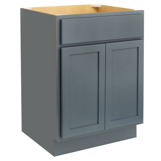 24" Bathroom Vanity | Needlepoint Navy