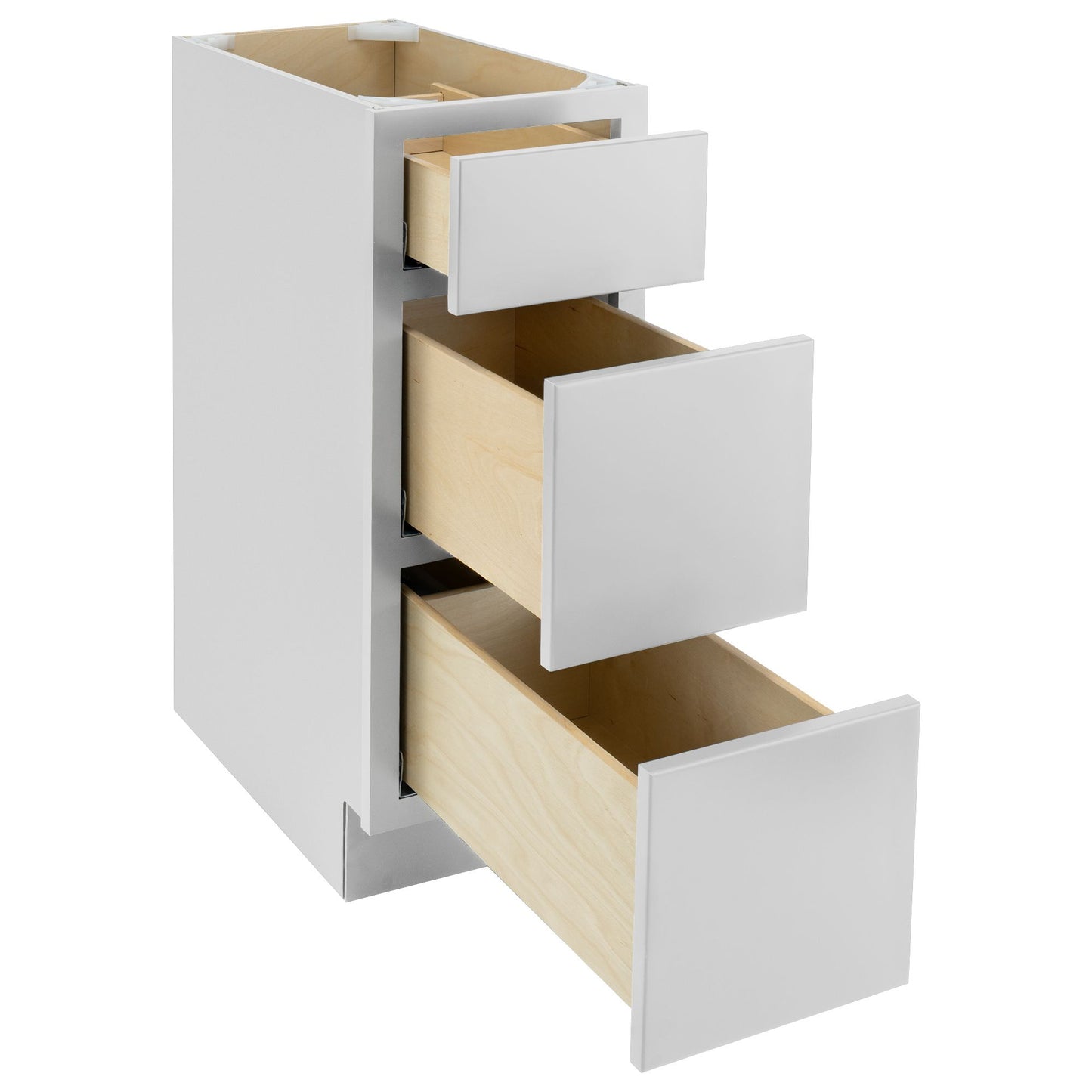 Bathroom Vanity Drawers Pure White Base Cabinet