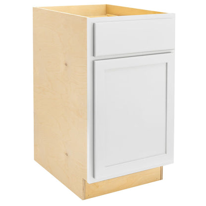12" - 24" Kitchen Cabinet Pure White Base Cabinet