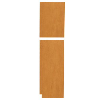 Left and Right Pantry End Panel Provincial Stain