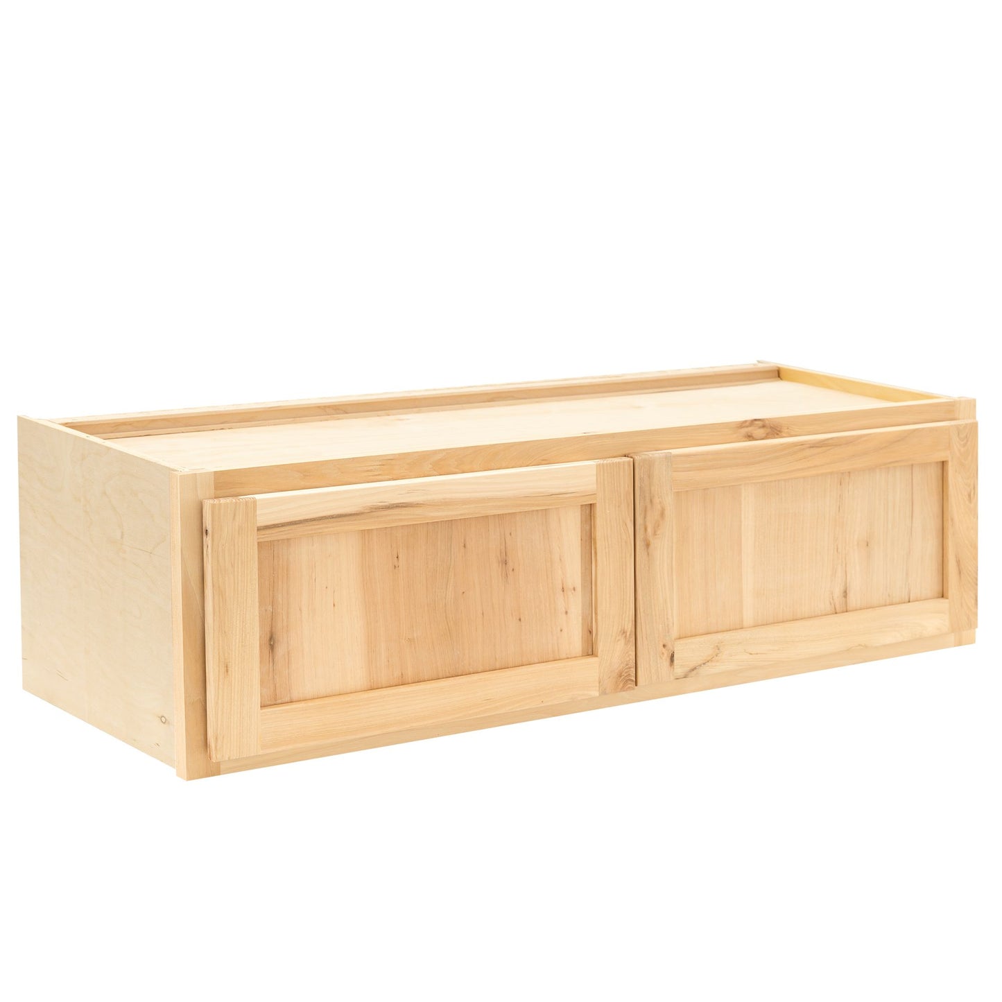 Quicklock Rustic Hickory Refrigerator Wall Cabinet