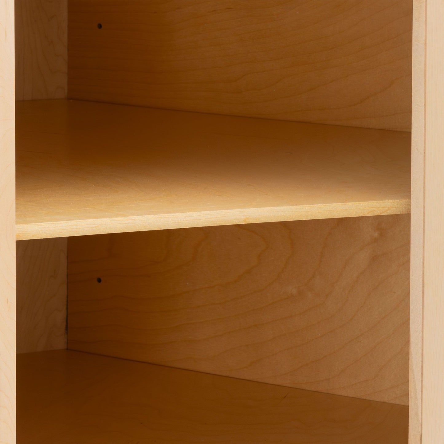 Quicklock Rustic Hickory Wall Corner Cabinet