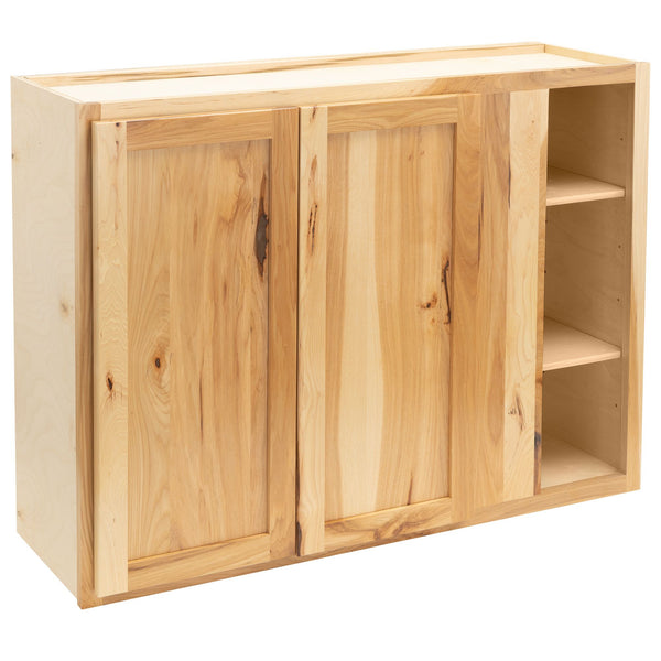 Blind Corner Wall Kitchen Cabinet Rustic Hickory