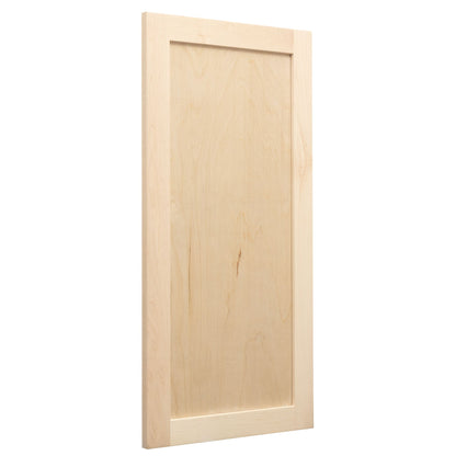Cabinet Door Replacement for 30" Wall Raw Maple