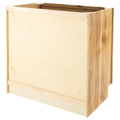 36" Bathroom Vanity | Rustic Hickory
