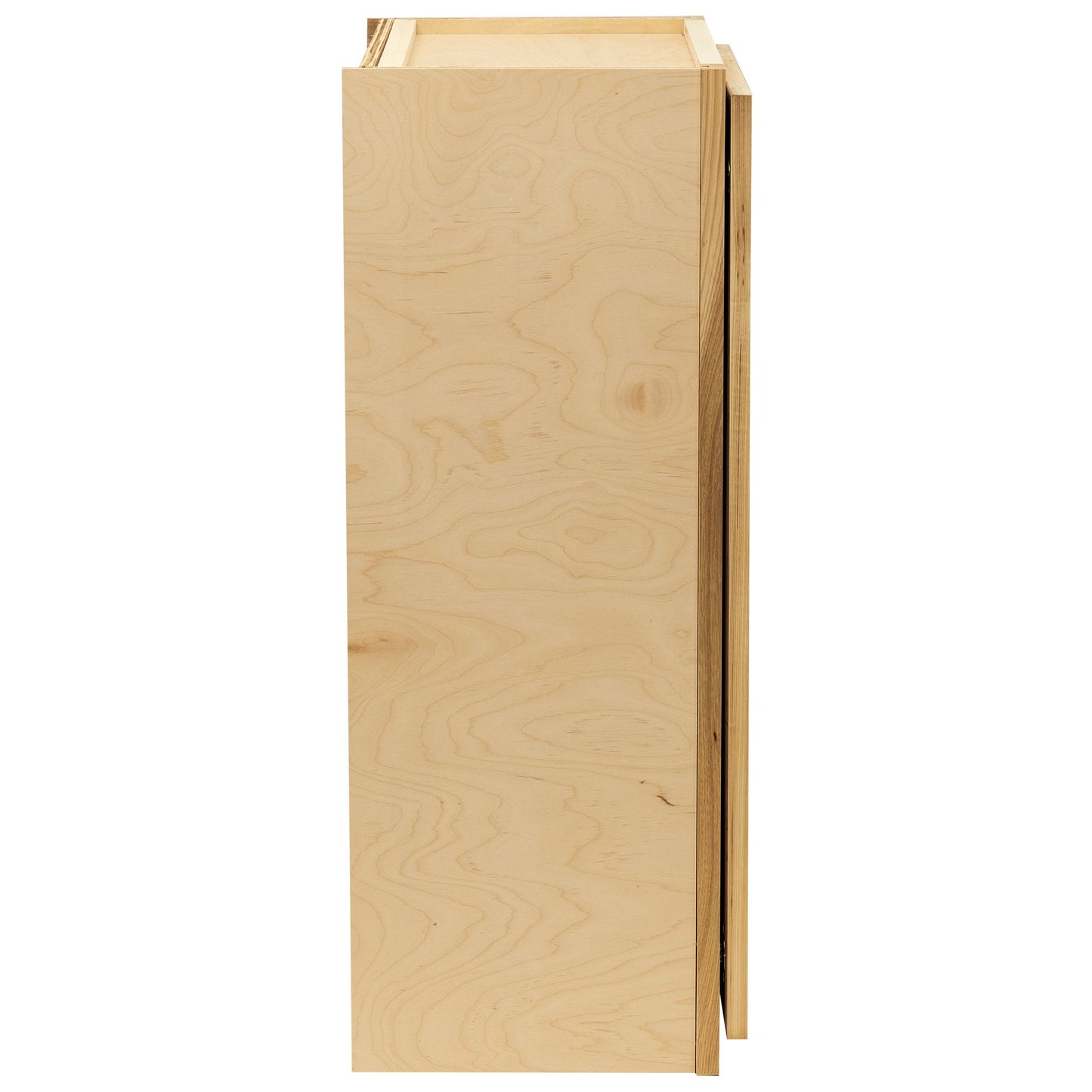 Quicklock Rustic Hickory Wall Cabinet - Single Door
