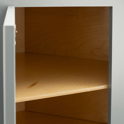 Corner Wall Kitchen Cabinet Magnetic Gray