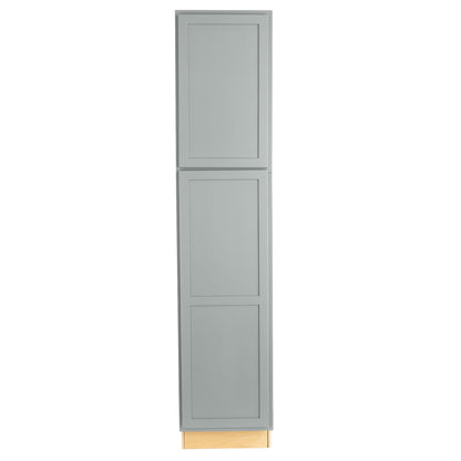 Pantry Kitchen Cabinet Magnetic Gray