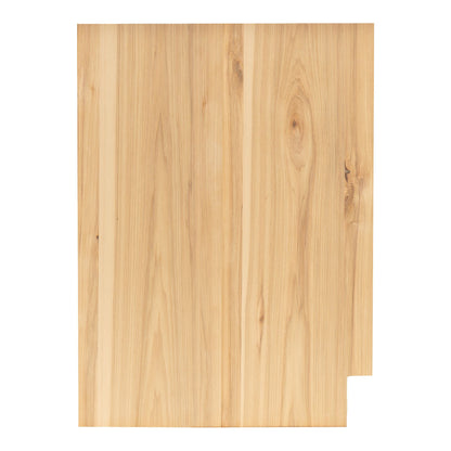Left and Right Base Cabinet End Panel Raw Hickory