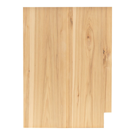 Left and Right Base Cabinet End Panel Raw Hickory