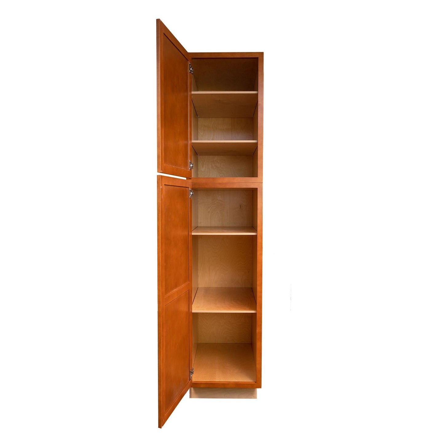 Quicklock Provincial Stain Pantry Cabinet
