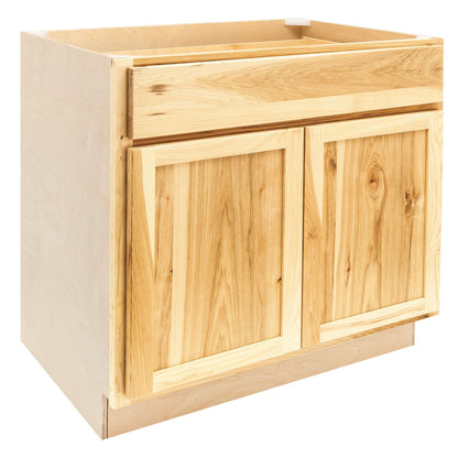 Kitchen Cabinet Set Rustic Hickory  - Large