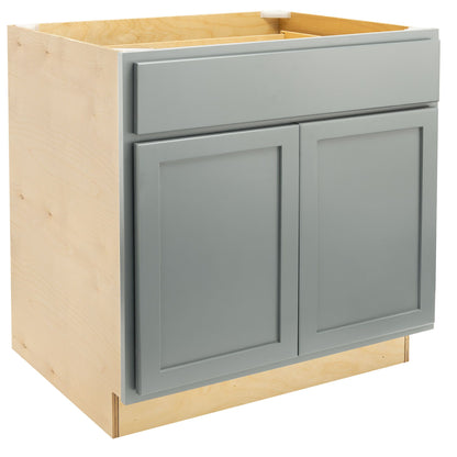 30" - 36" Kitchen Cabinet Magnetic Gray Base Cabinet