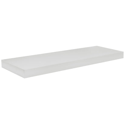 Floating Shelf | Pure White | 12" Depth