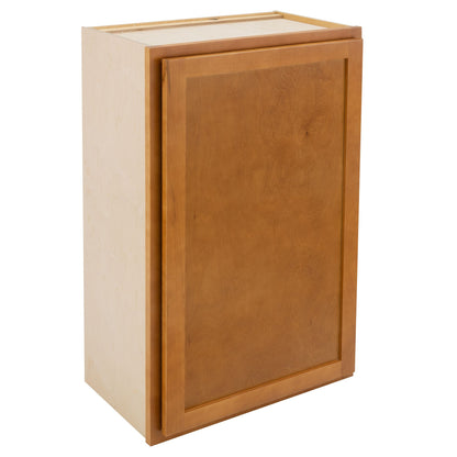 18" - 24" Wall Kitchen Cabinet Provincial Stain