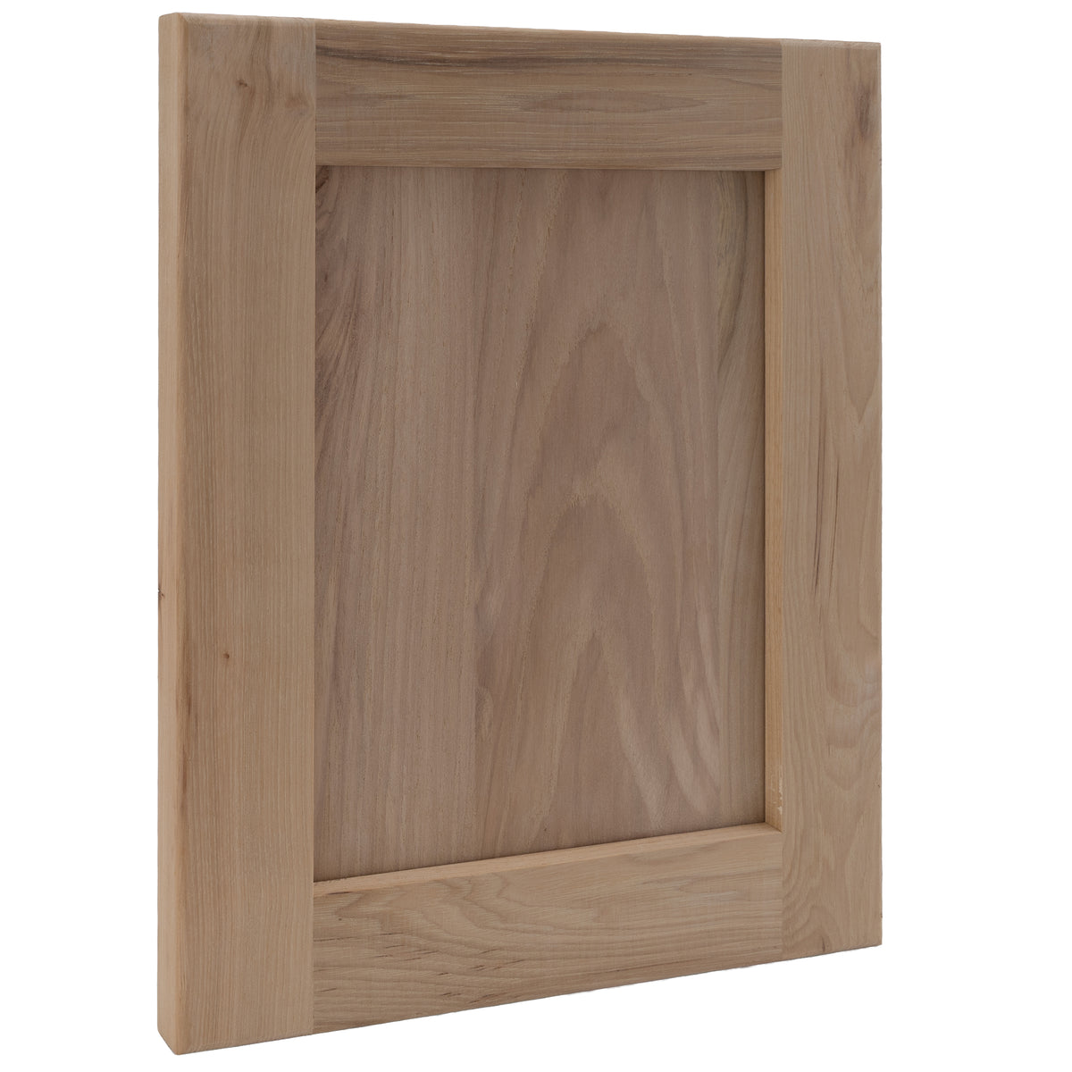 Raw Hickory Door Sample