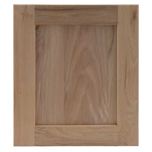 Raw Hickory Door Sample