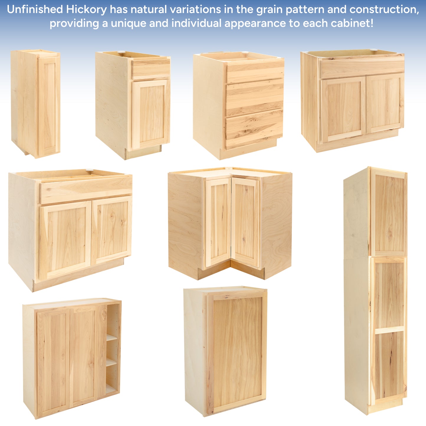 Microwave Wall Kitchen Cabinet Raw Hickory
