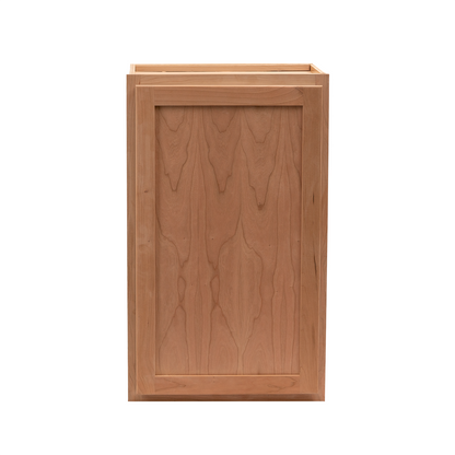 18" - 24" Wall Kitchen Cabinet Raw Cherry