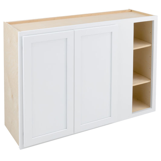 Blind Corner Wall Kitchen Cabinet Pure White