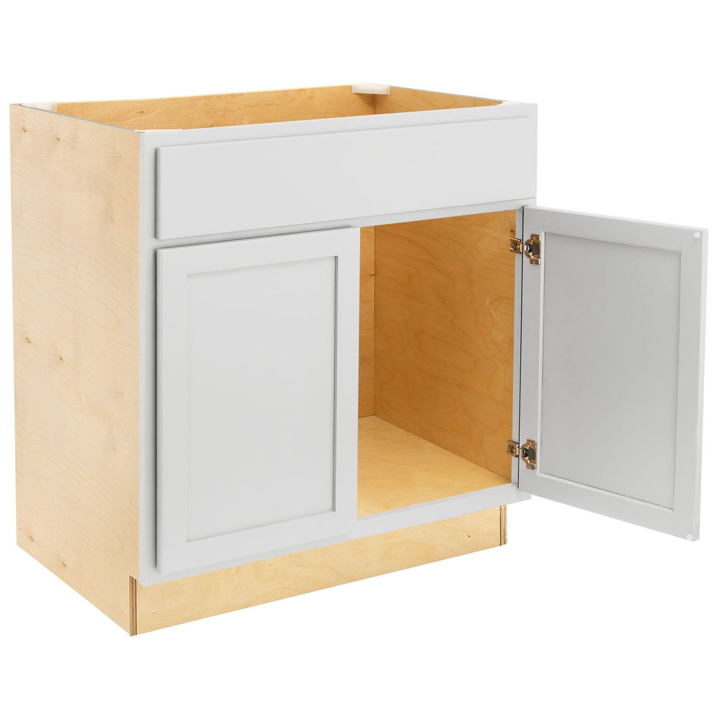 Sink Base Kitchen Cabinet Pure White Base Cabinet