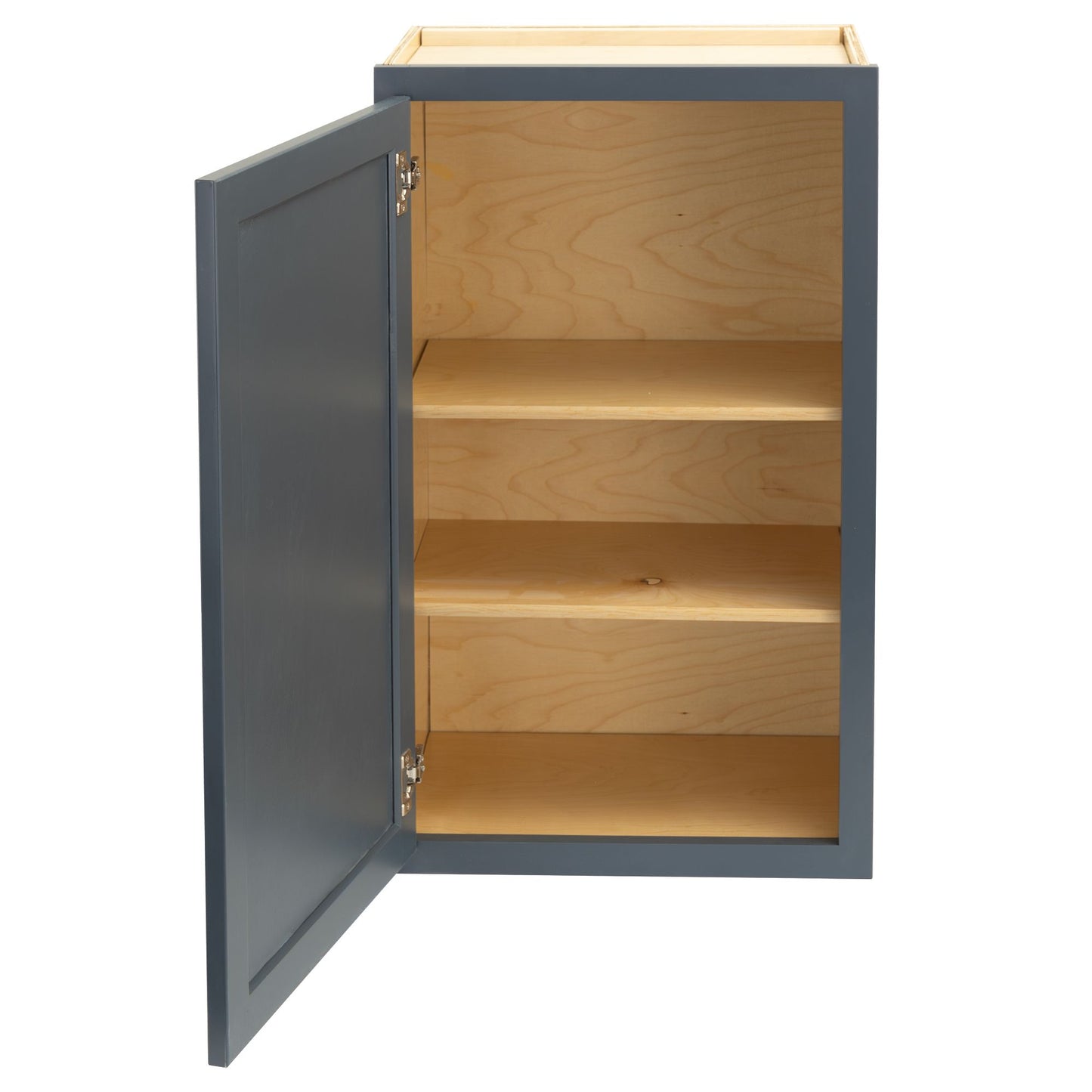 Quicklock Needlepoint Navy Wall Cabinet - Single Door