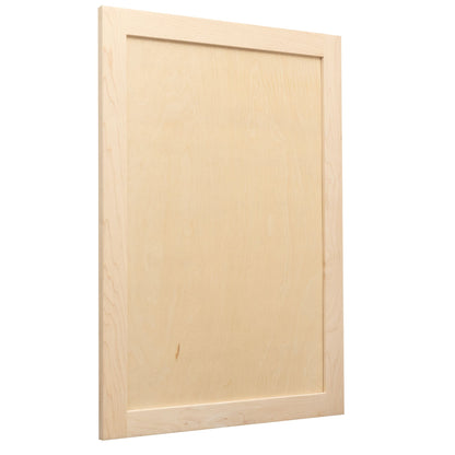 Cabinet Door Replacement for 30" Wall Raw Maple
