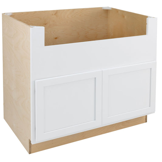 Farmhouse Sink Base Pure White Base Cabinet