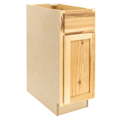 12" - 24" Kitchen Cabinet Rustic Hickory Base Cabinet