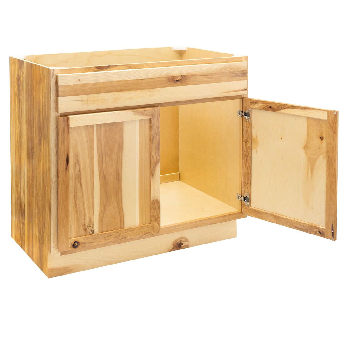 Sink Base Kitchen Cabinet Rustic Hickory Base Cabinet