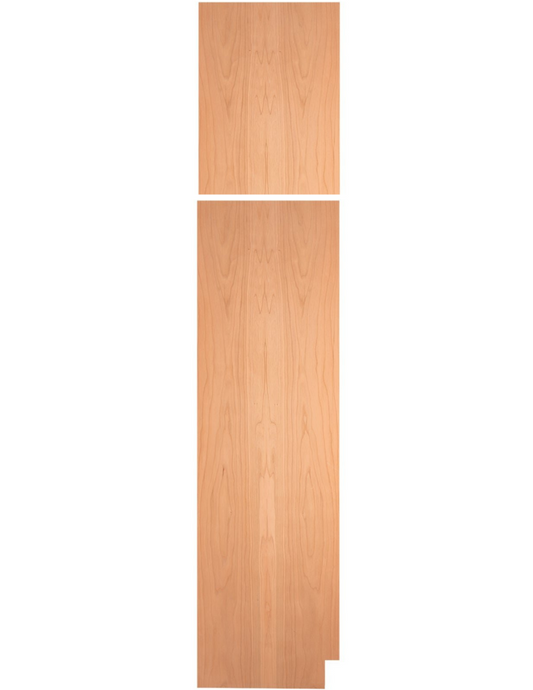 Quicklock Raw Cherry Left and Right Pantry End Panel