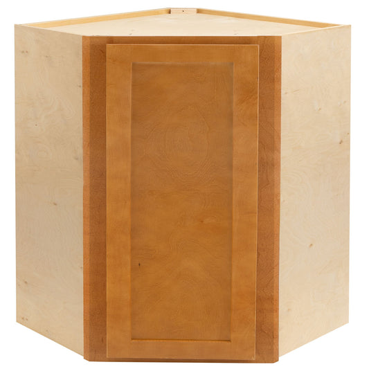 Corner Wall Kitchen Cabinet Provincial Stain