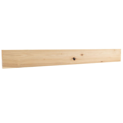 Cabinet Valance Raw Hickory