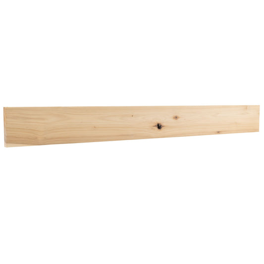 Cabinet Valance Raw Hickory