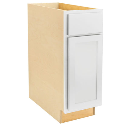 12" - 24" Kitchen Cabinet Pure White Base Cabinet