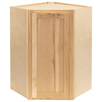 Corner Wall Kitchen Cabinet Raw Hickory