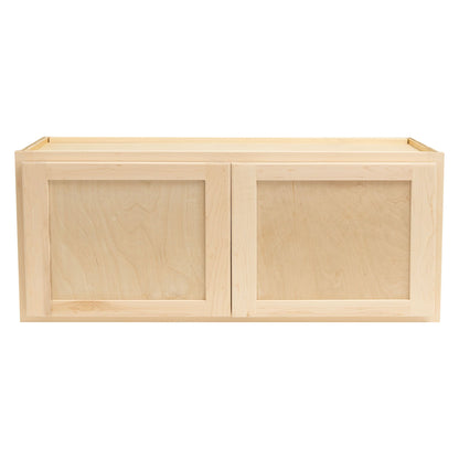 Laundry Room 3 Cabinet Set Raw Maple