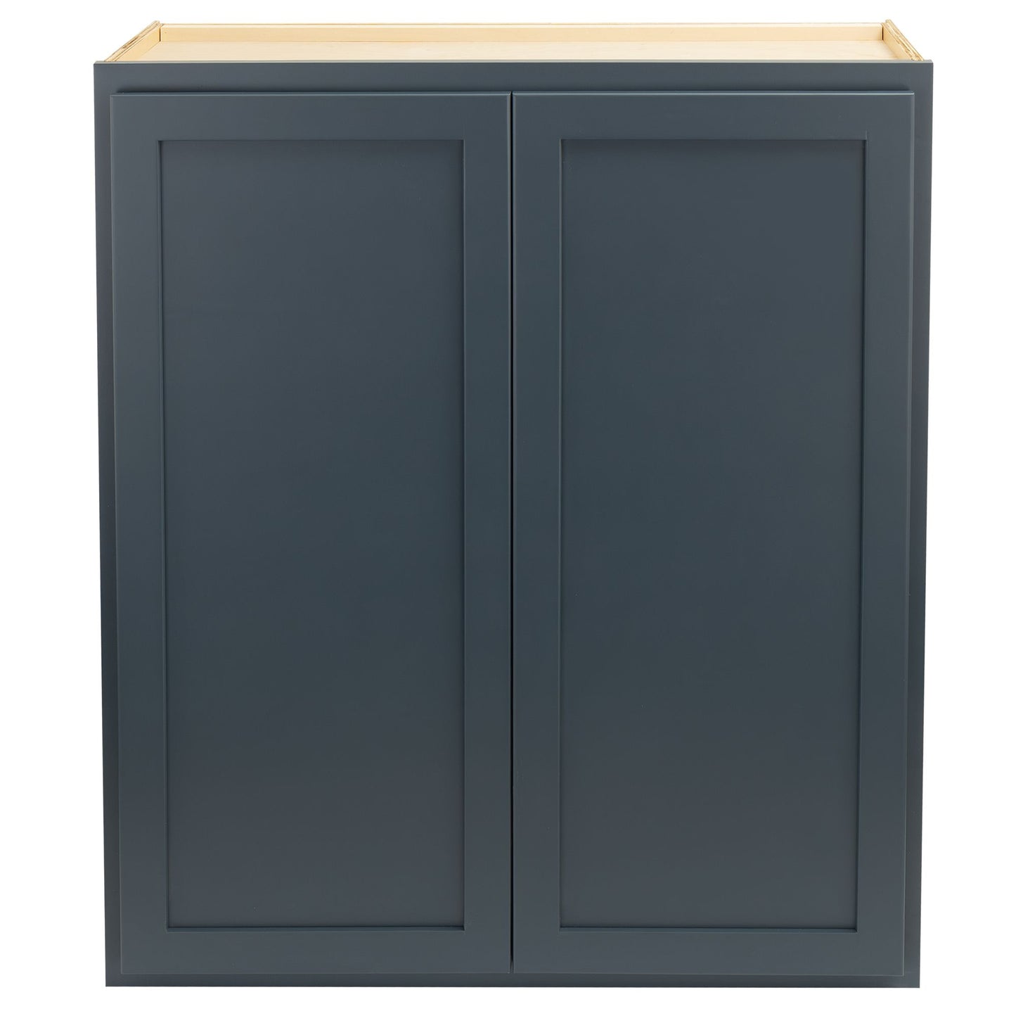 Quicklock Needlepoint Navy Wall Cabinet - Double Door