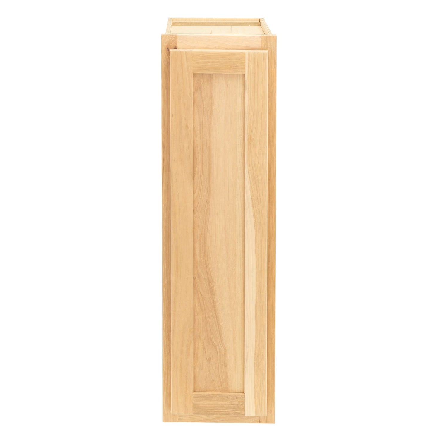 Quicklock Raw Hickory Wall Cabinet