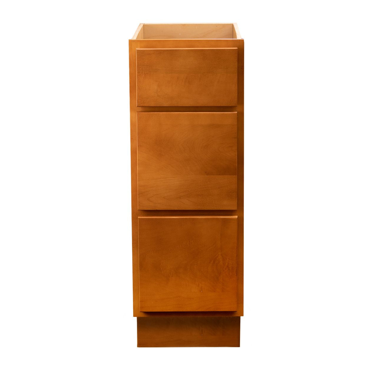 Quicklock Provincial Stain 3 Drawer Vanity Base Cabinet