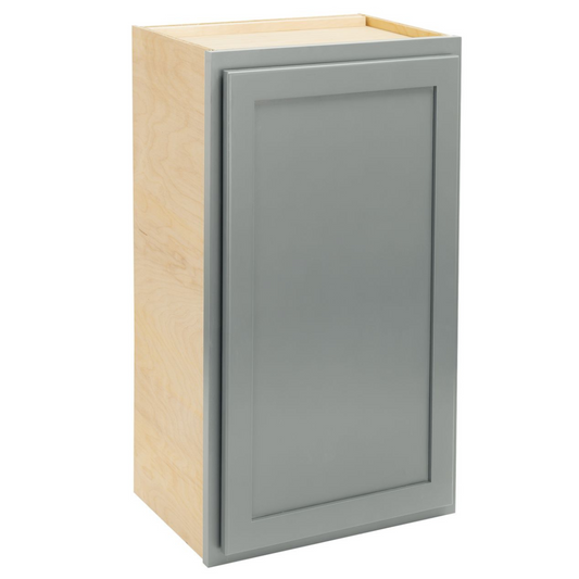 Quicklock Magnetic Gray Wall Cabinet - Single Door