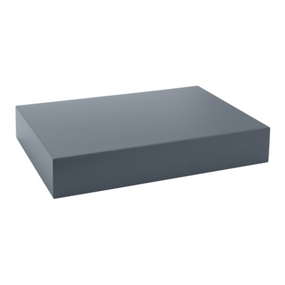 Floating Shelf | Needlepoint Navy | 8" Depth