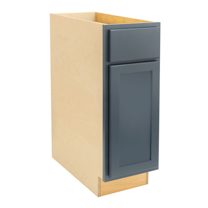 12" - 24" Kitchen Cabinet Needlepoint Navy Base Cabinet