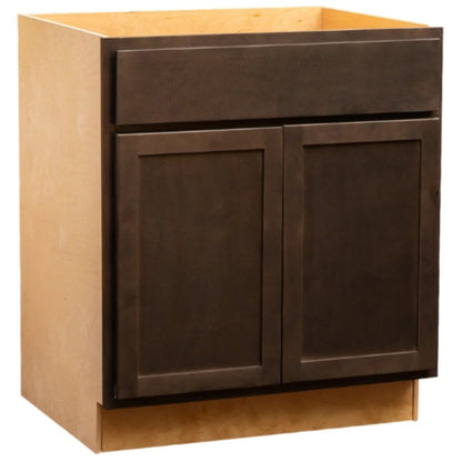 Sink Base Kitchen Cabinet Espresso Stain Base Cabinet