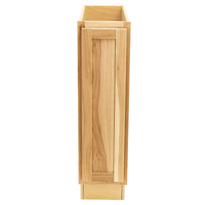 9" Kitchen Base Cabinet Rustic Hickory