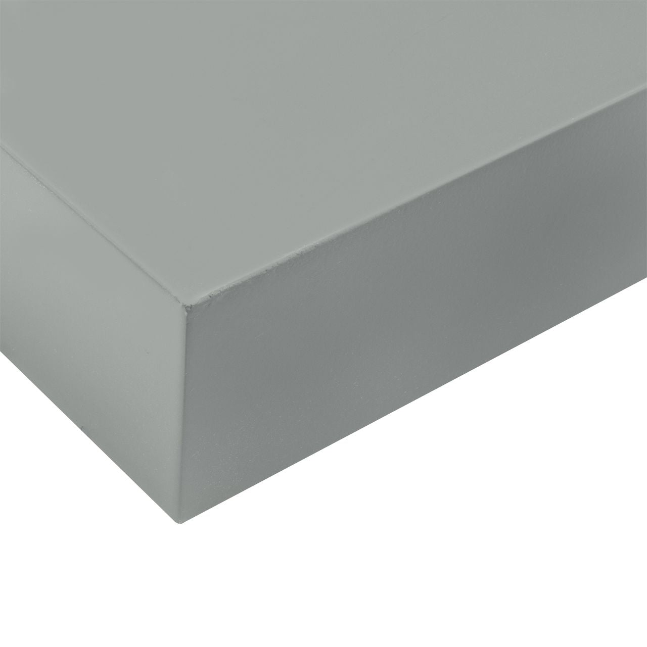 Quicklock Magnetic Gray Floating Shelf - Medium