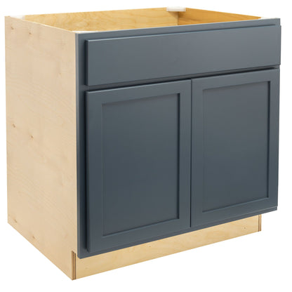 Sink Base Kitchen Cabinet Needlepoint Navy Base Cabinet